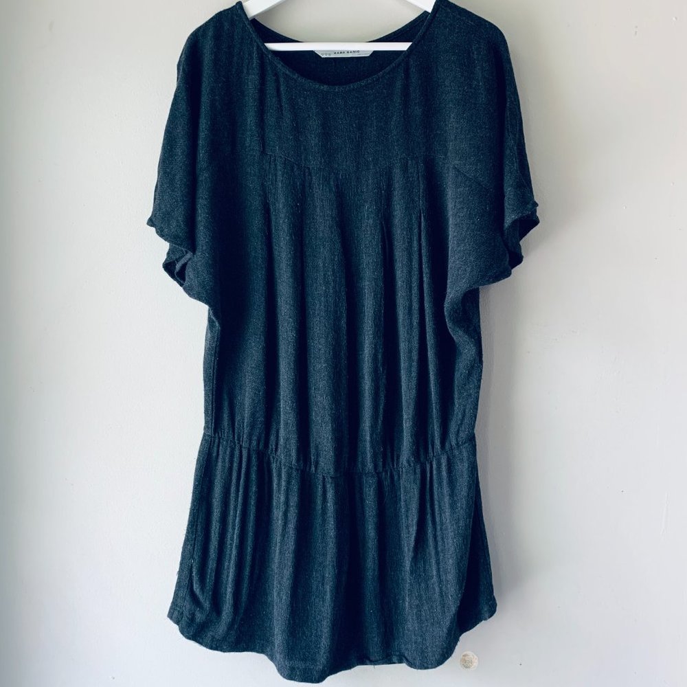🇪🇸 ZARA dark grey minidress size M